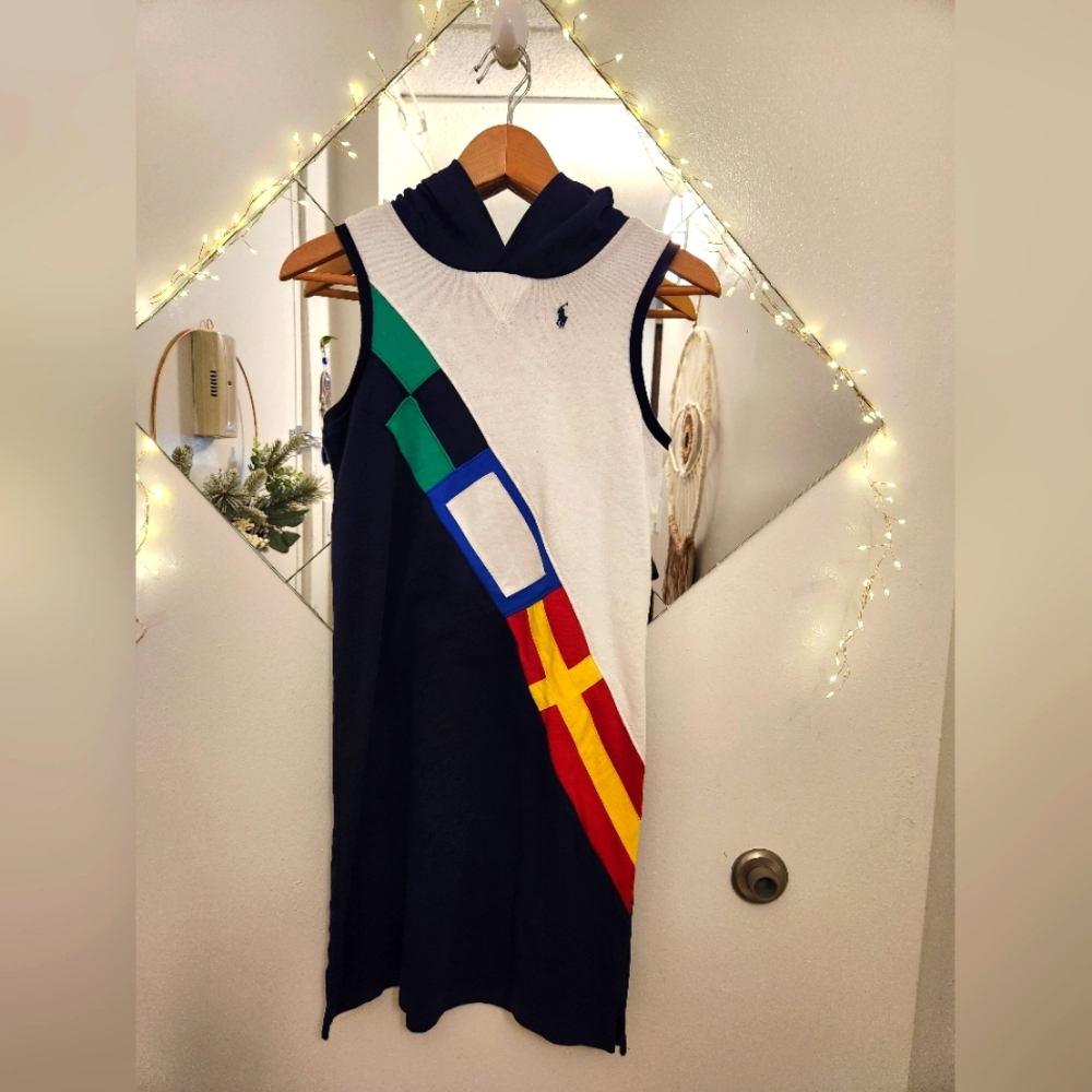 Polo Ralph Lauren Hoodie Dress size 16 Girls
